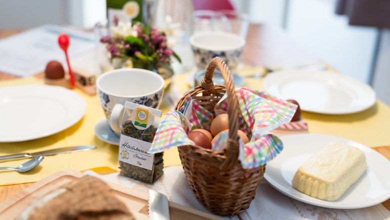 Frühstück bei Urlaub am Bahnhof, Wienerbruck, © Fred Lindmoser Frühstück bei Urlaub am Bahnhof, Wienerbruck, © Fred Lindmoser