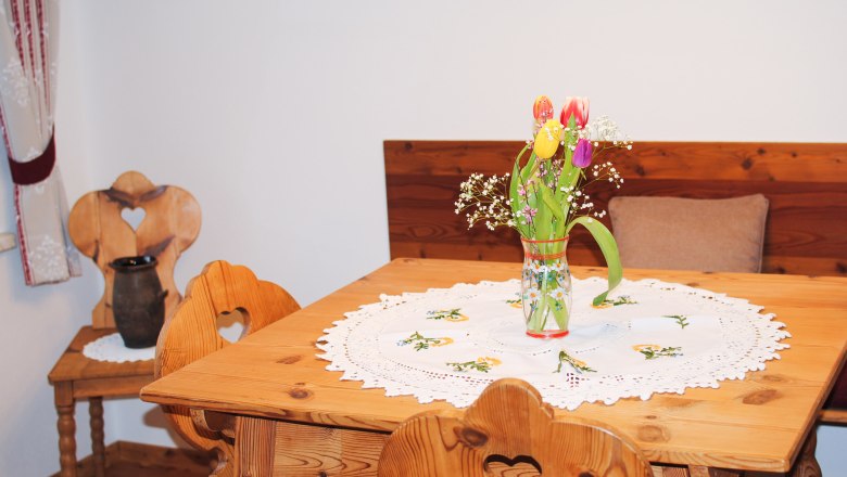 Vacation home Eva Deufl - Apartment Gamsblick - eat-in kitchen, © Ferienhaus Eva Deufl Vacation home Eva Deufl - Apartment Gamsblick - eat-in kitchen, © Ferienhaus Eva Deufl