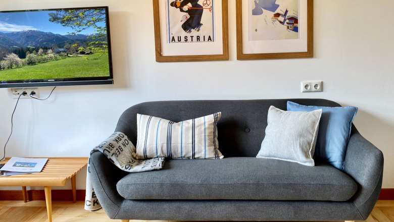 Apartment house Eisenstrasse - cozy seating area, © Fam. Bachler Apartment house Eisenstrasse - cozy seating area, © Fam. Bachler