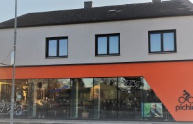 Fahrrad Pichler in Pöchlarn-Aussenansicht, © Donau NÖ Tourismus GmbH Fahrrad Pichler in Pöchlarn-Aussenansicht, © Donau NÖ Tourismus GmbH