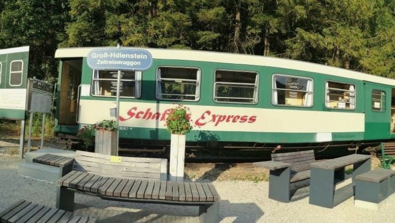 Time travel carriage Großhollenstein, © Petra Mandl Time travel carriage Großhollenstein, © Petra Mandl