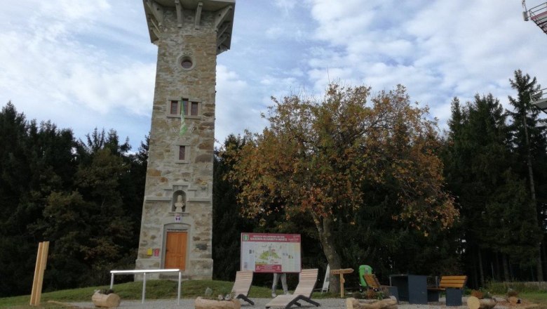 Rastplatz bei der Elisabethwarte, © Gemeinde Weistrach Rastplatz bei der Elisabethwarte, © Gemeinde Weistrach