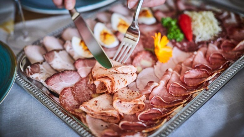 Aufschnittplatte, © Franz Gleiß Aufschnittplatte, © Franz Gleiß