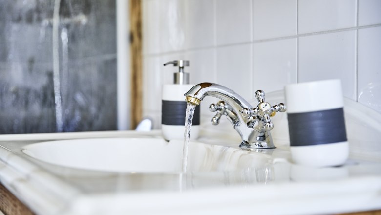 Vacation apartment Bergerlebnis - Bathroom, © Fotolois Vacation apartment Bergerlebnis - Bathroom, © Fotolois