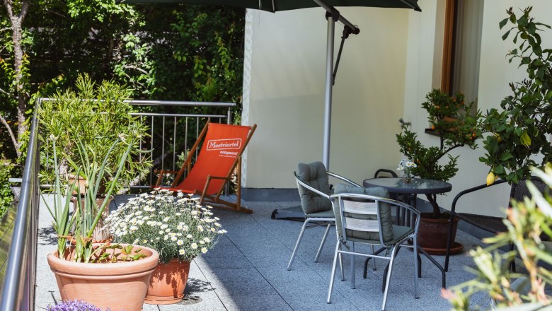 Pension Klug - Terrace, © Pension Klug - Fred Lindmoser Pension Klug - Terrace, © Pension Klug - Fred Lindmoser