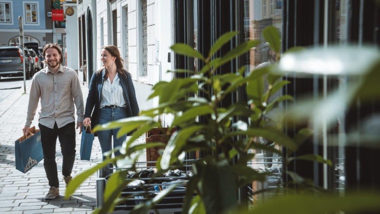 Einkaufen in Waidhofen an der Ybbs, © Demolsky Sportservice.at Einkaufen in Waidhofen an der Ybbs, © Demolsky Sportservice.at