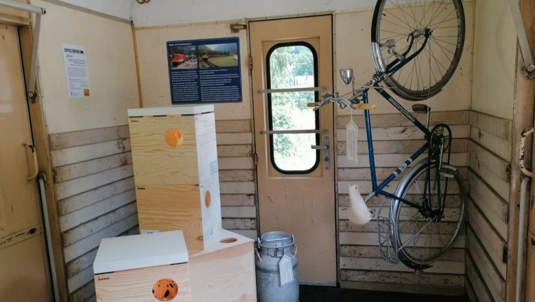 Time travel carriage Großhollenstein, © Petra Mandl Time travel carriage Großhollenstein, © Petra Mandl