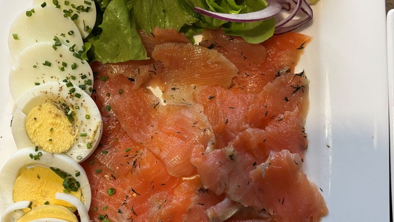 fish_haimel, © Weingut Haimel Dish served on a plate.