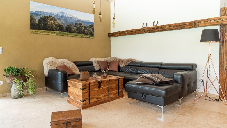 Wohnbereich, © Ferienhaus am See Wohnbereich, © Ferienhaus am See