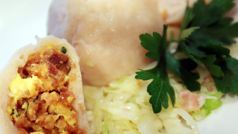 Grammel-Eierspeisknödel, © weinfranz.at Grammel-Eierspeisknödel, © weinfranz.at