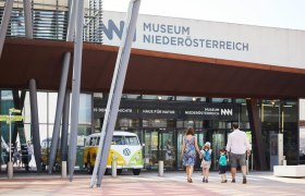 Sehenswert in St. Pölten: Das Museum Niederösterreich, © Rupert Pessl Sehenswert in St. Pölten: Das Museum Niederösterreich, © Rupert Pessl