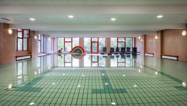 Indoor swimming pool JUFA Hotel Mariazell, © Harald Eisenberger/JUFA Hotels Indoor swimming pool JUFA Hotel Mariazell, © Harald Eisenberger/JUFA Hotels