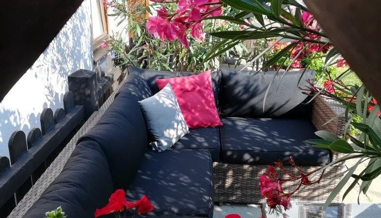 Gemütliche Sitzecke im Garten, © Gästehaus Daurer Gemütliche Sitzecke im Garten, © Gästehaus Daurer