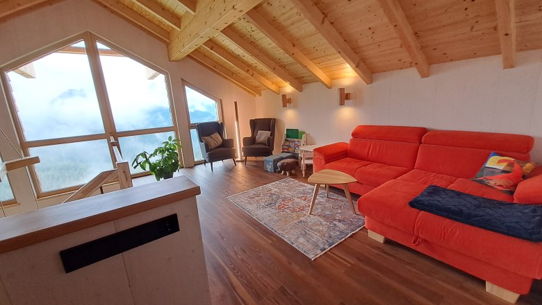 Living area, play corner upper floor, © Oberschindlberg Living area, play corner upper floor, © Oberschindlberg