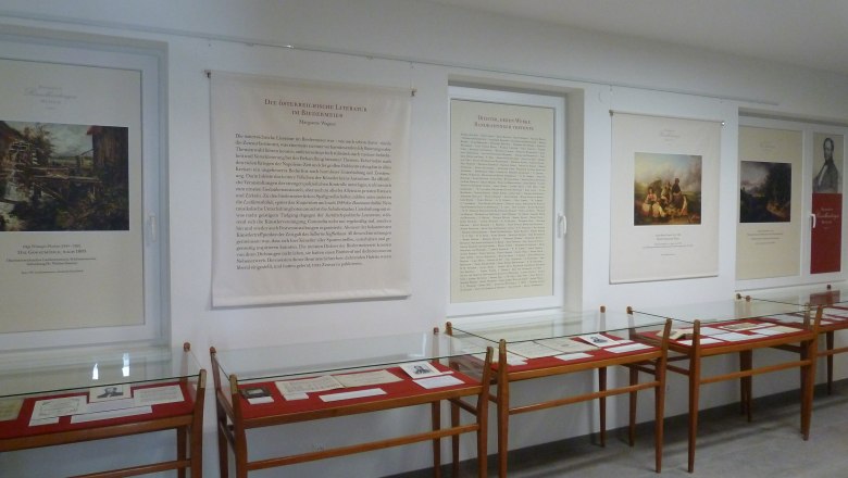 Im zweiten Museumsraum werden Randhartingers Lieder und deren Textdichter vorgestellt., © Franz Trimmel Im zweiten Museumsraum werden Randhartingers Lieder und deren Textdichter vorgestellt., © Franz Trimmel