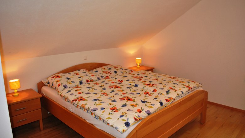 Schlafzimmer 2 in der Ferienwohnung Leitner, © Patrick Leitner Schlafzimmer 2 in der Ferienwohnung Leitner, © Patrick Leitner