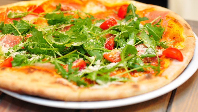 Auch Radfahrer mögen Pizza, © Pixabay Auch Radfahrer mögen Pizza, © Pixabay