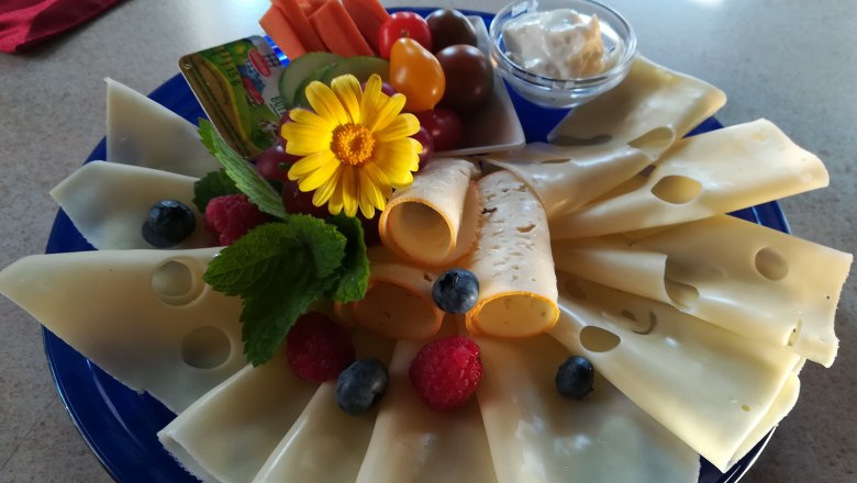 Cheese platter, © Gästehaus Daurer Cheese platter, © Gästehaus Daurer