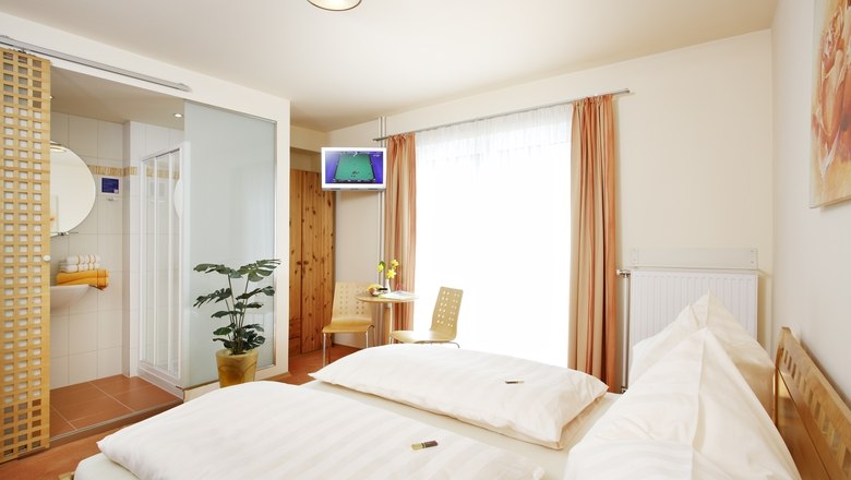 Double room in the Pension Klug, © Schweighofer Doris Double room in the Pension Klug, © Schweighofer Doris