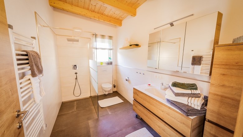 Green vacation apartment - bath/WC, © Ludwig Fahrnberger Green vacation apartment - bath/WC, © Ludwig Fahrnberger