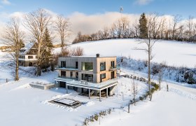 Ferienvilla Joachimsberg im Winter, © Dorfresort, Fred Lindmoser Ferienvilla Joachimsberg im Winter, © Dorfresort, Fred Lindmoser