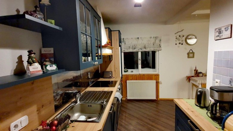 Winter dekorierte Küche, © Familie Roseneder Winter dekorierte Küche, © Familie Roseneder