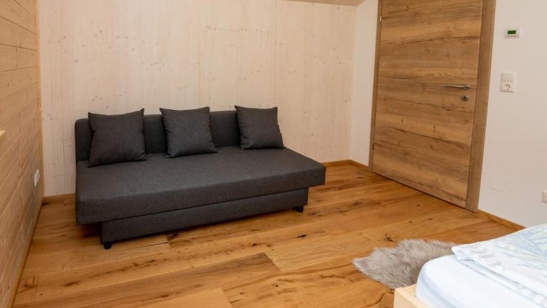 Schlafcouch, © Chalets Lunz am See Schlafcouch, © Chalets Lunz am See