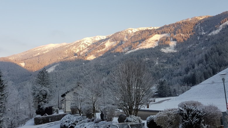 winterlicher Gamsstein, © Gasthof Stiegenwirt winterlicher Gamsstein, © Gasthof Stiegenwirt