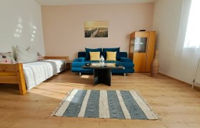 Appartement Lindwurm Wohnzimmer, © Gerald Eigelsreiter Appartement Lindwurm Wohnzimmer, © Gerald Eigelsreiter