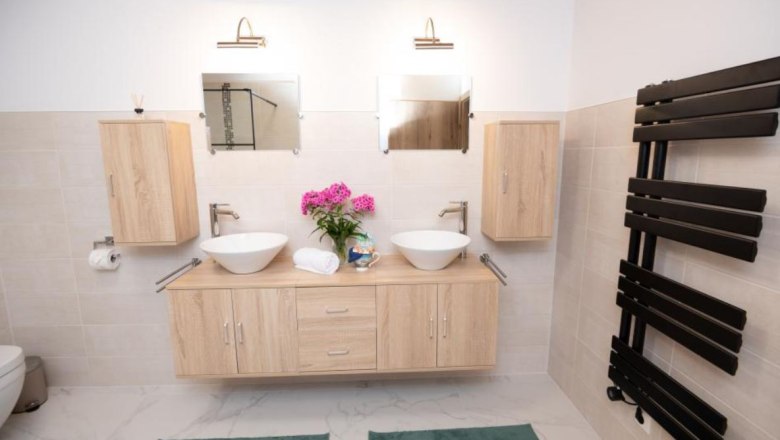 Bathroom, © Chalets Lunz am See Bathroom, © Chalets Lunz am See