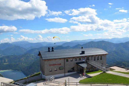 Herrliche Panoramablicke: Am Terzerhaus auf der Gemeindealpe, © Bergbahnen Mitterbach
