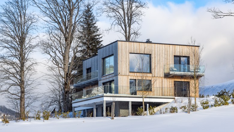 Vacation Villa Joachimsberg in winter, © Dorfresort, Fred Lindmoser Vacation Villa Joachimsberg in winter, © Dorfresort, Fred Lindmoser