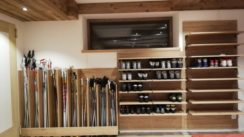 Ski boot room, © Gschoadwirt Ski boot room, © Gschoadwirt