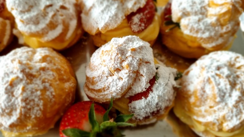 Cream puff, © SciBBess - das Stadtcafe Cream puff, © SciBBess - das Stadtcafe