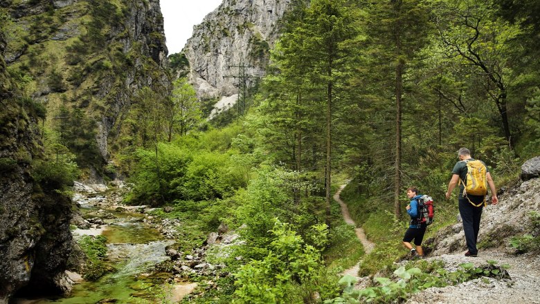 Wandern in den Ötschergräben, © weinfranz.at Wandern in den Ötschergräben, © weinfranz.at