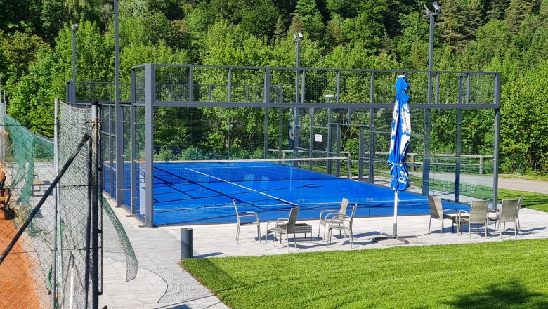 Padel court in Gaming, © Martina Spring Padel court in Gaming, © Martina Spring
