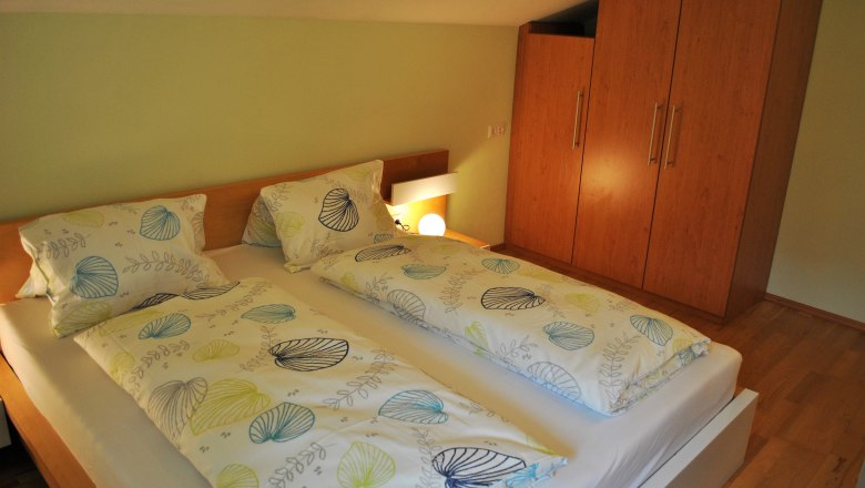 Schlafzimmer 3 der Ferienwohnung Leitner, © Patrick Leitner Schlafzimmer 3 der Ferienwohnung Leitner, © Patrick Leitner