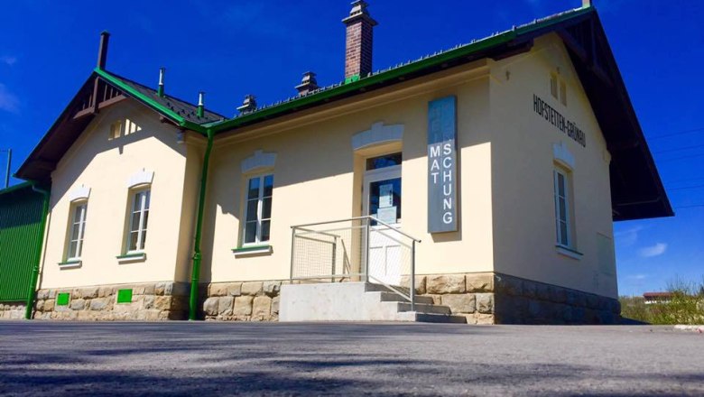 Station museum from the outside, © Heimatmuseum Hofstetten-Grünau Station museum from the outside, © Heimatmuseum Hofstetten-Grünau