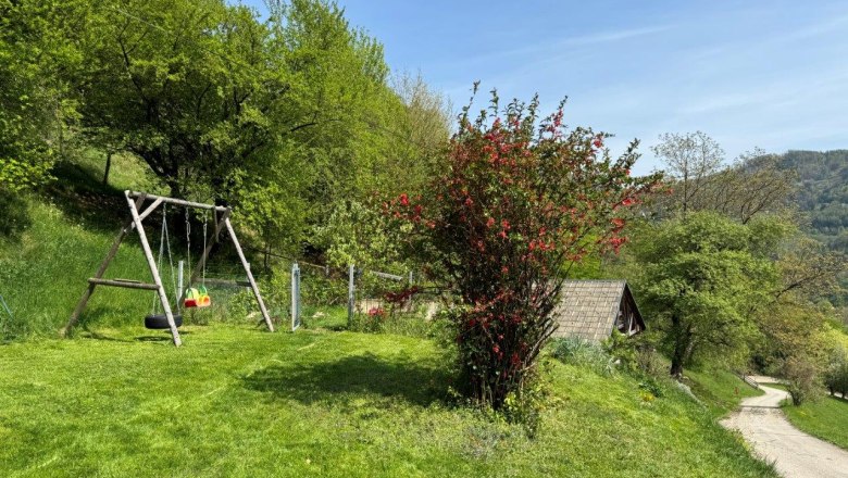 Guest garden at the Gsangerer Hof (1), © Mostviertel Tourismus Guest garden at the Gsangerer Hof (1), © Mostviertel Tourismus