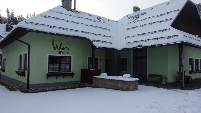 Wolf´s Revier im Winter, © Veronika Haberfellner Wolf´s Revier im Winter, © Veronika Haberfellner