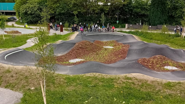 Pump track Prinzersdorf, © LEADER-Region Mostviertel-Mitte Pump track Prinzersdorf, © LEADER-Region Mostviertel-Mitte