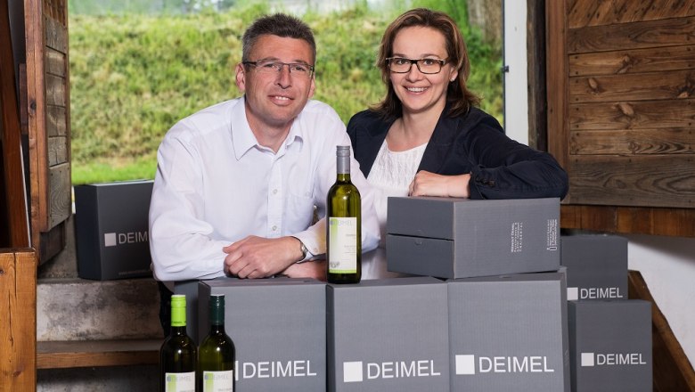 Renate und Johannes Deimel, © Weingut Deimel Renate und Johannes Deimel, © Weingut Deimel