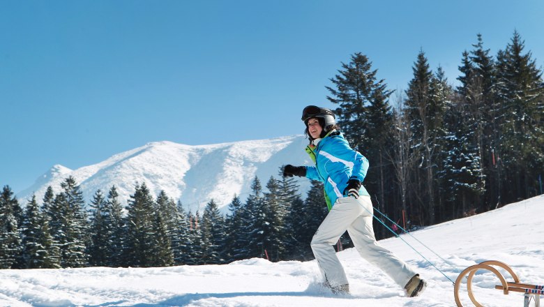 Rodeln im Mostviertel, © Mostviertel Tourismus, weinfranz.at Rodeln im Mostviertel, © Mostviertel Tourismus, weinfranz.at