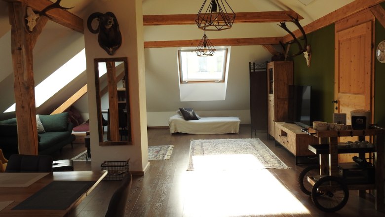 Ferienhaus Platzhirsch, © Ferienhaus Platzhirsch Apartment Dachgeschoss Ferienhaus Platzhirsch, © Ferienhaus Platzhirsch Apartment Dachgeschoss