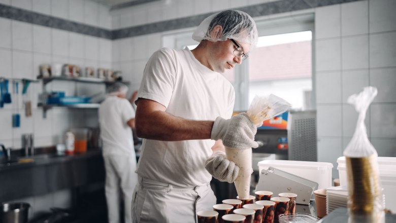 Bauernhofeis Gebetsberger, © Moststraße, dochbodnliacht Bauernhofeis Gebetsberger, © Moststraße, dochbodnliacht