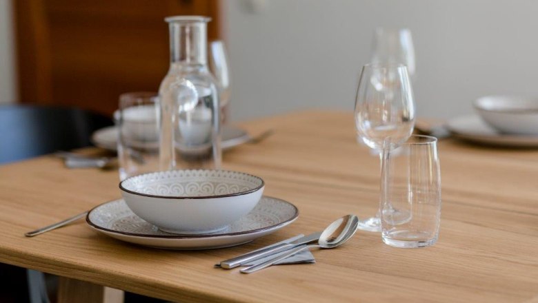 Gedeckter Tisch im Haus am See, © schwarz-koenig.at Gedeckter Tisch im Haus am See, © schwarz-koenig.at