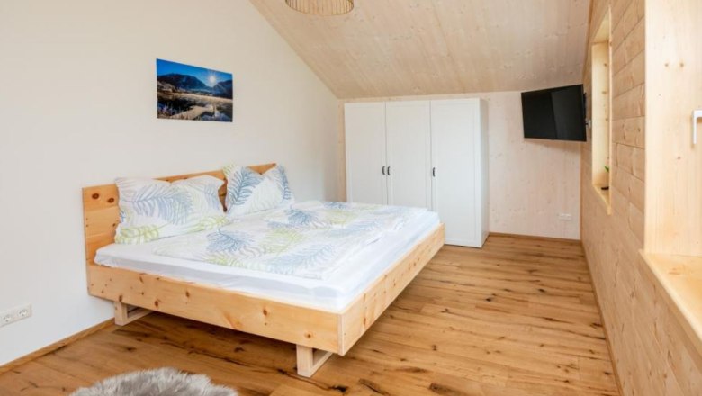 Bedroom, © Chalets Lunz am See Bedroom, © Chalets Lunz am See