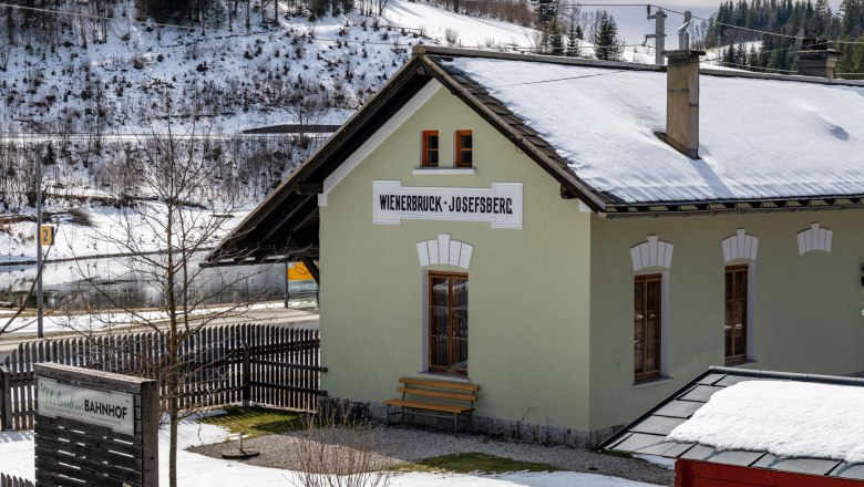 Urlaub am BAHNhof im Winter, © Wolfgang Stecher Urlaub am BAHNhof im Winter, © Wolfgang Stecher