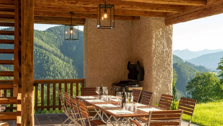 Barbecue area, © Obersteinriegl Barbecue area, © Obersteinriegl