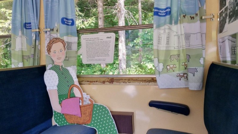 Time travel carriage Großhollenstein, © Petra Mandl Time travel carriage Großhollenstein, © Petra Mandl